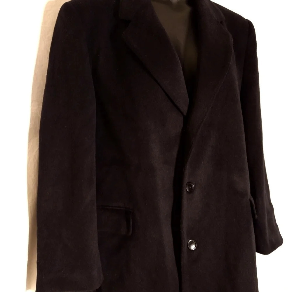 Charles klein wool/Cashmere overcoat - Picture 4 of 13